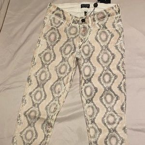 Marciano skinny snake print pants